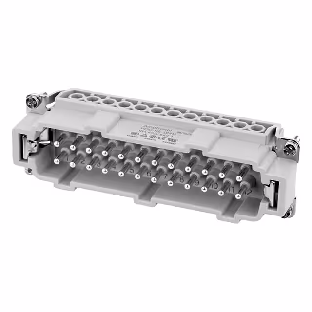 C146 10A024 400 1 Amphenol Tuchel Industrial  Moduli di inserti per connettori per impieghi gravosi